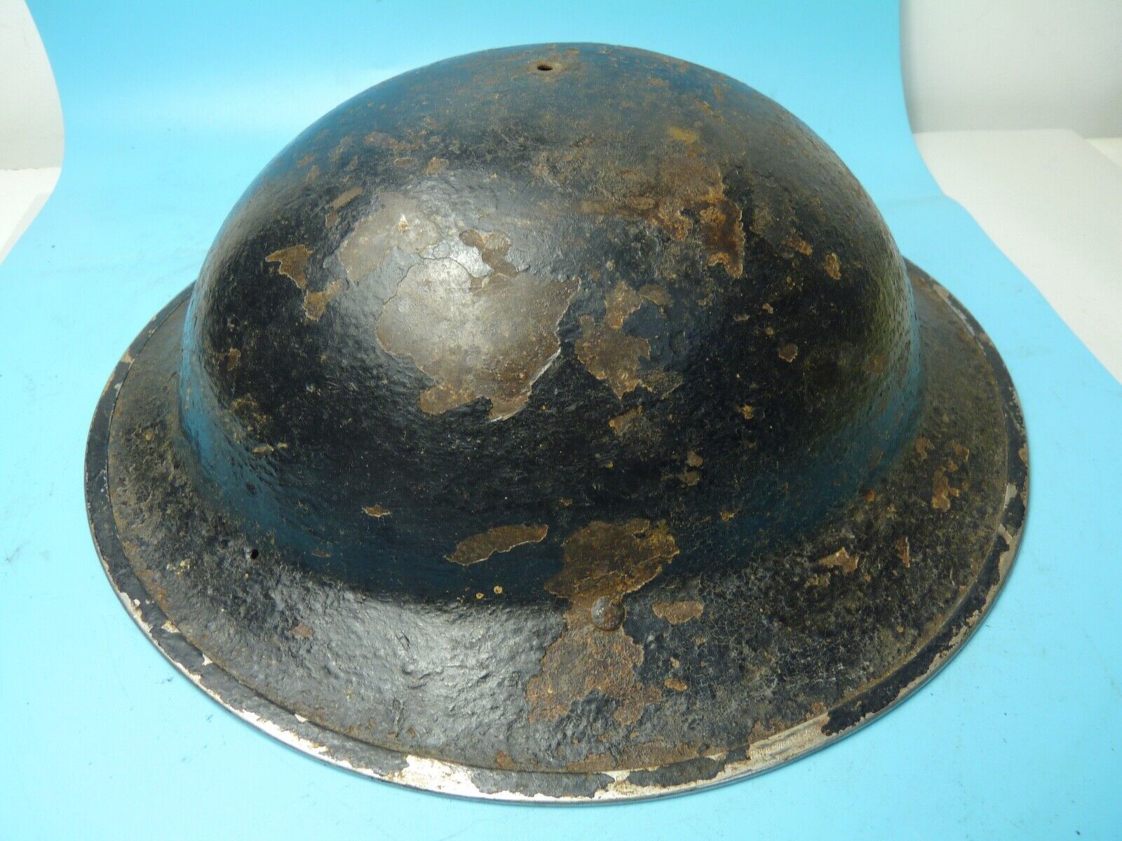 Original WW2 South African Army Mk2 Brodie Helmet - British Style Combat Helmet - The Militaria Shop