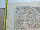Original WW2 British Army OS Map of England - War Office - Worcester - The Militaria Shop