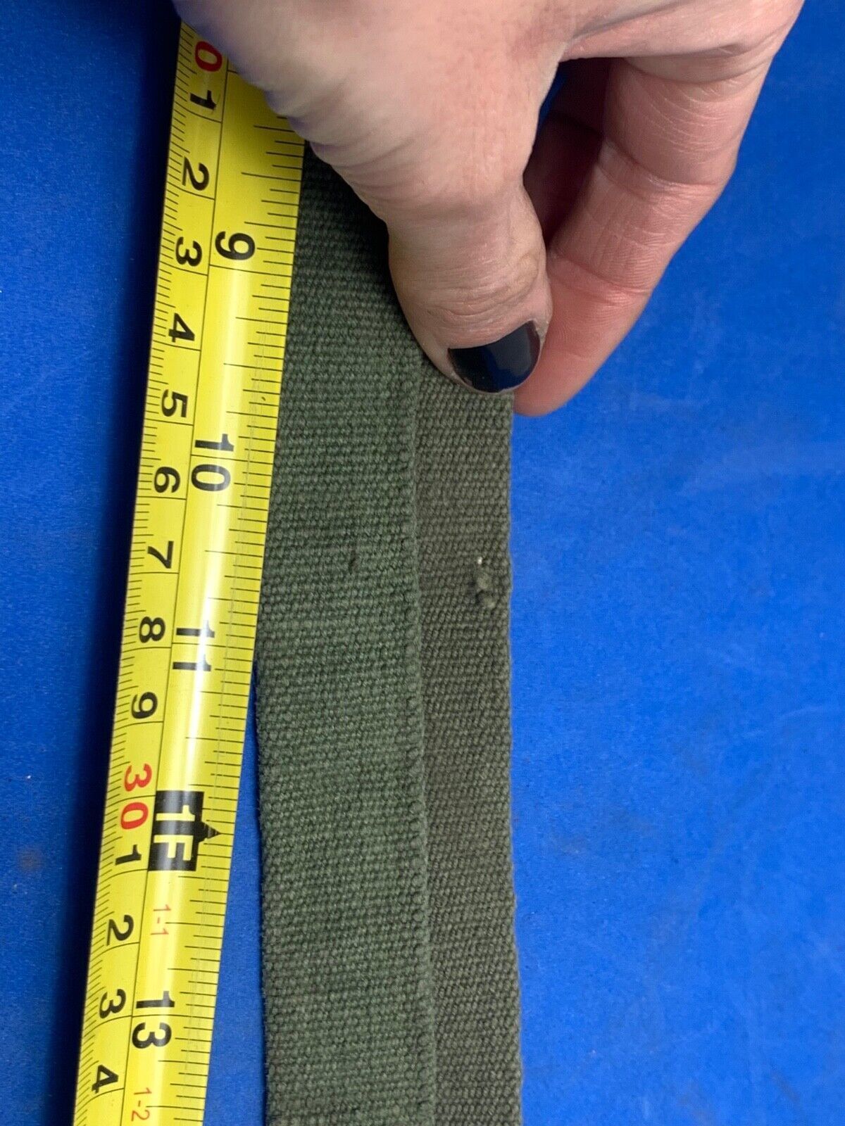Original WW2 British Army 44 Pattern Shoulder Strap - 1945 Dated - The Militaria Shop