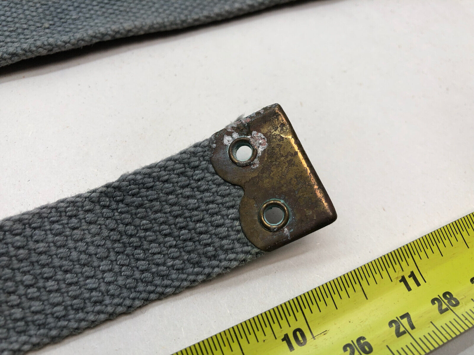 Original WW2 British Royal Air Force Blue 37 Pattern L Strap Set - The Militaria Shop