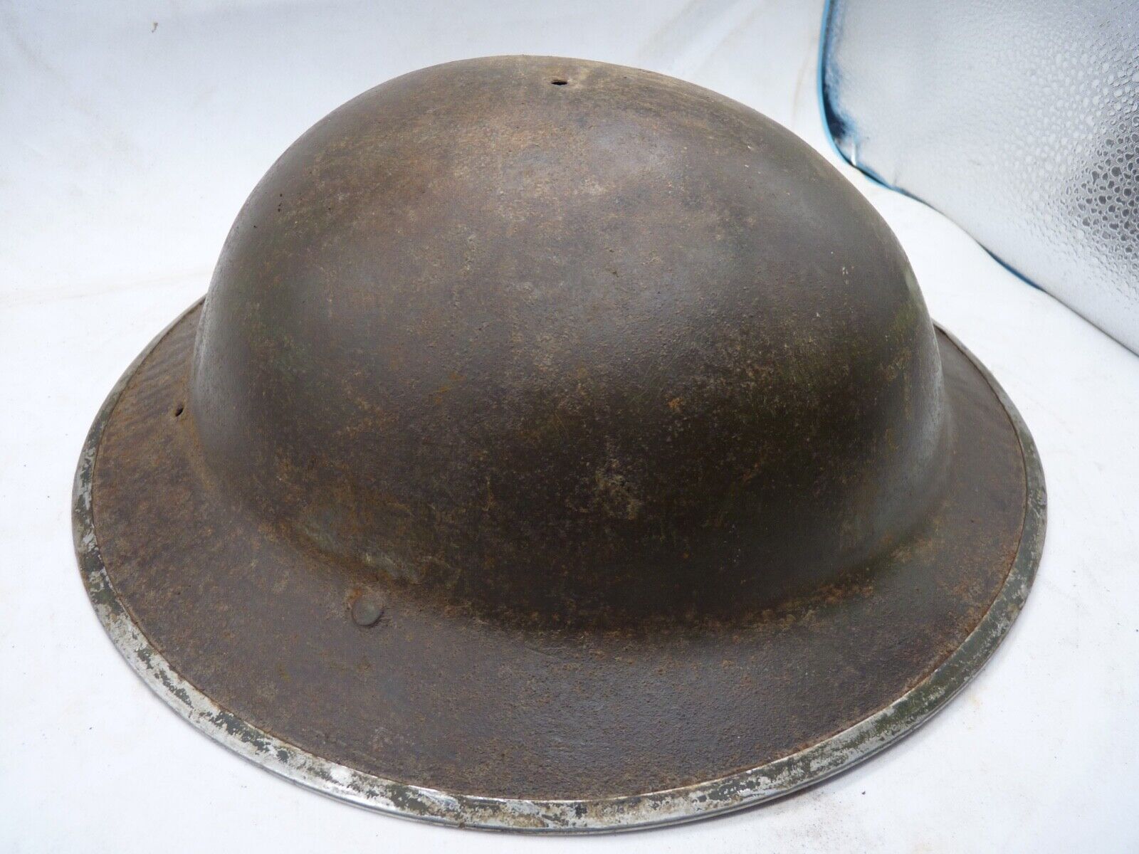 Original WW2 British Style South African Mk2 Army Combat Helmet - The Militaria Shop