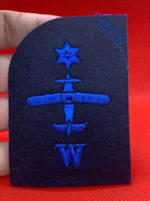 Unissued WOMEN'S ROYAL NAVY WRNs Trade Badge - Weapons - 1 Star - The Militaria Shop
