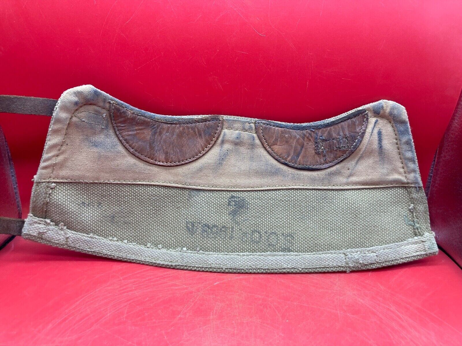 Original British Army Soldiers Gaiter Spat 37 Pattern Webbing (Single) - The Militaria Shop