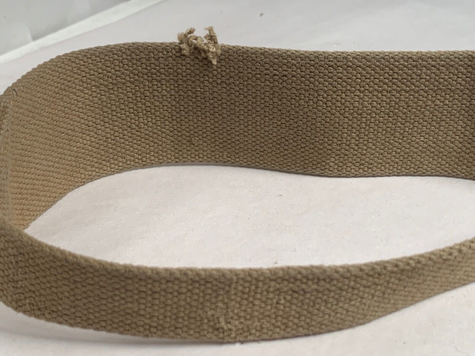 Original WW2 British Army 37 Pattern Shoulder Strap - NORMAL - M.W&S 1942 - The Militaria Shop