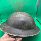 Original WW2 South African Army Mk2 Brodie Helmet - British Style Combat Helmet - The Militaria Shop