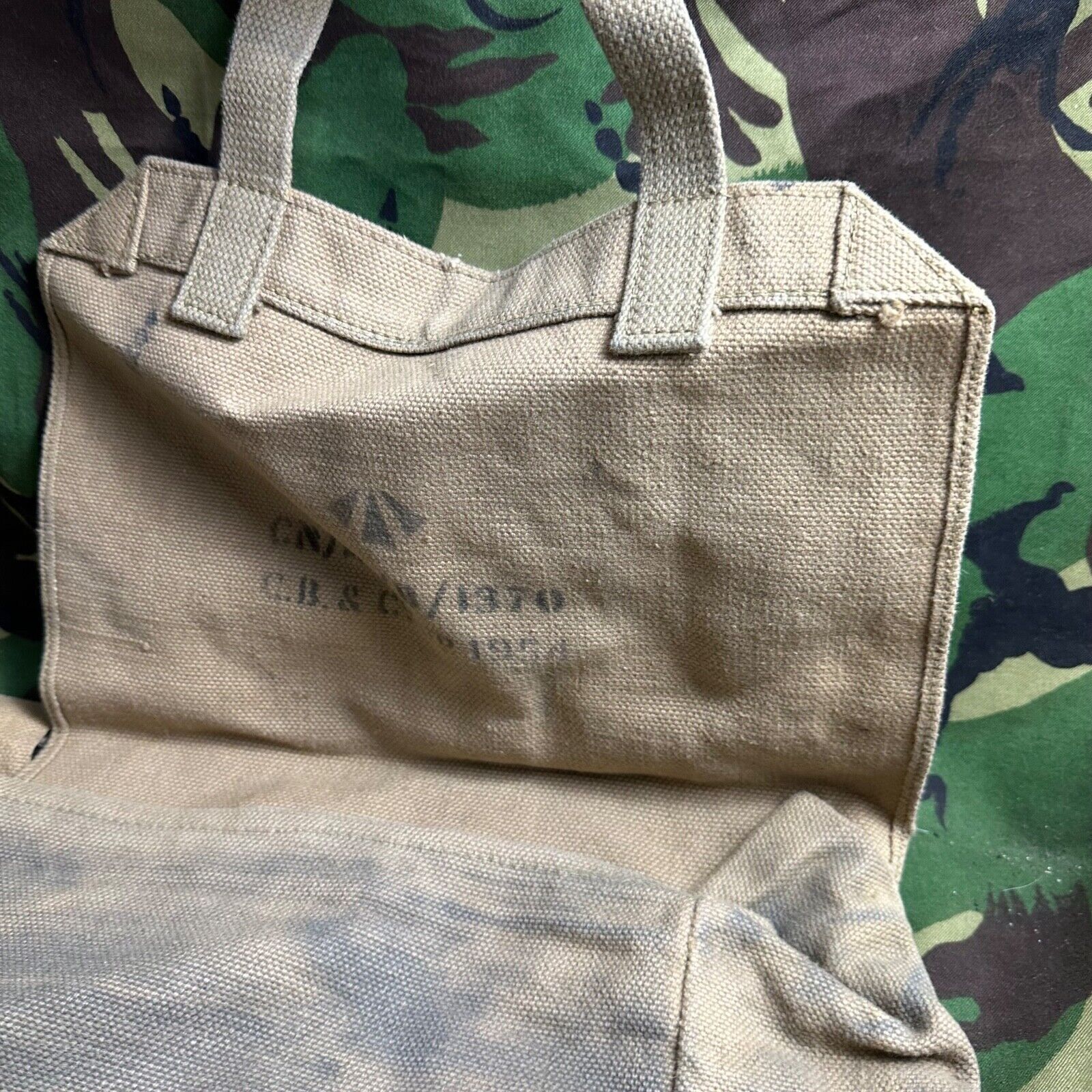 British Army / RAF 37 Pattern Large Pack - WW2 Pattern -Used Condition Original - The Militaria Shop
