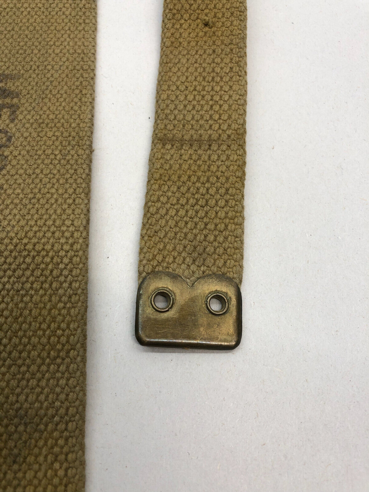 Original WW2 British Army 37 Pattern L Straps Pair - Wartime Dated - The Militaria Shop