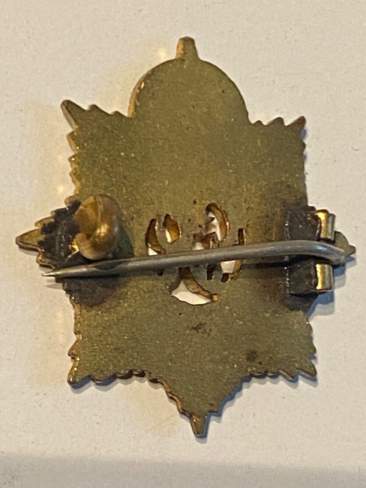 Original WW2 British Army - GVI Royal Army Service Corps Sweetheart Brooch - The Militaria Shop
