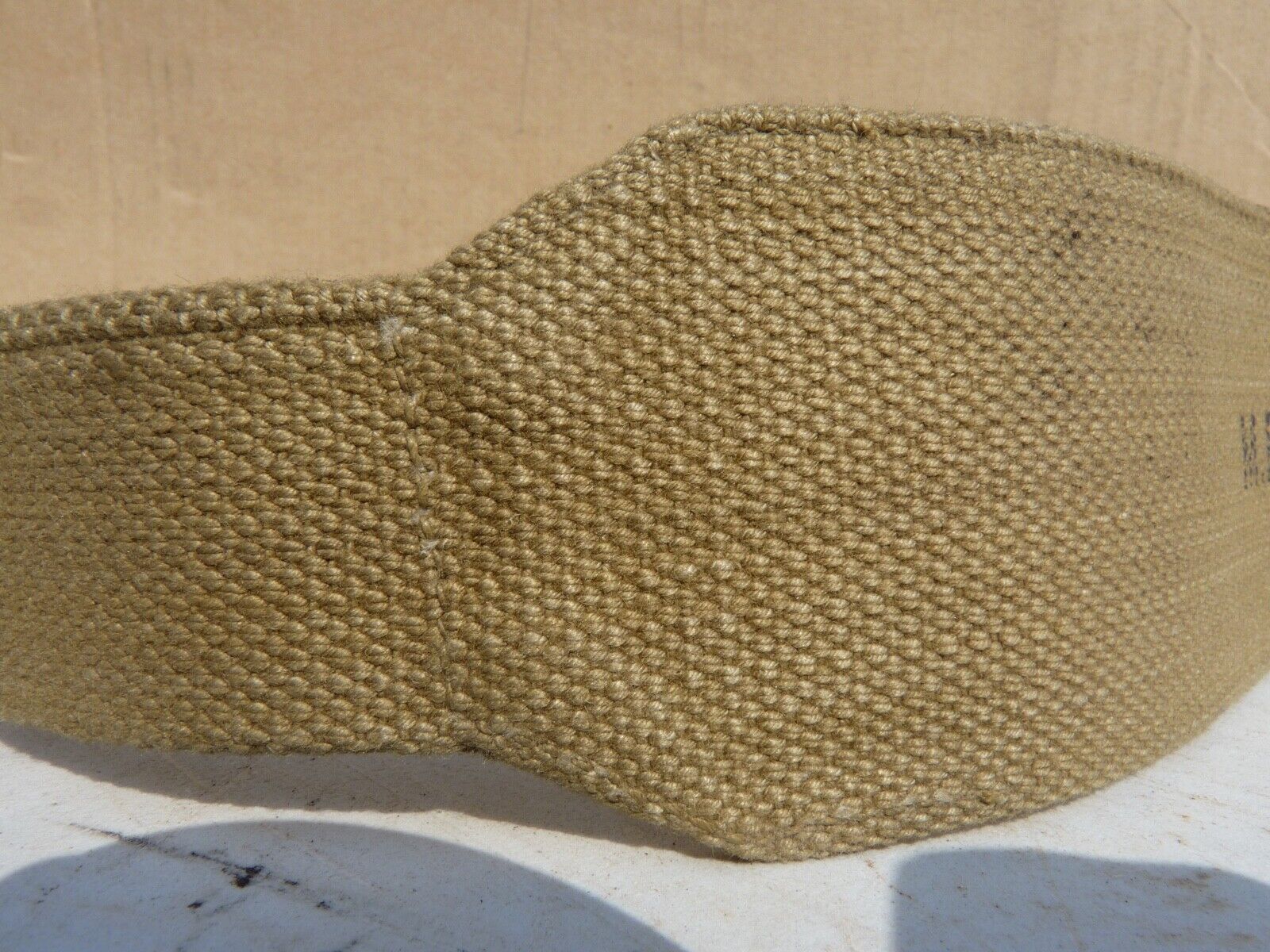 Original WW2 British Army 37 Pattern Yoke Utility Shoulder Strap - MECo 1939 - The Militaria Shop