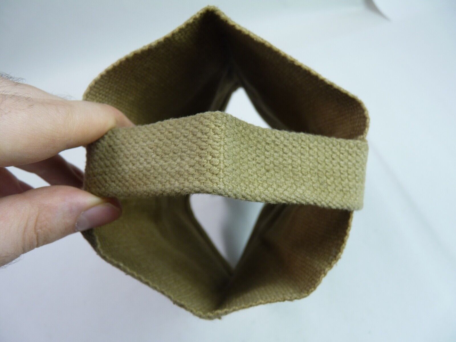 Original WW2 British Army Soldiers Water Bottle Carrier Harness - Dated 1945 - The Militaria Shop