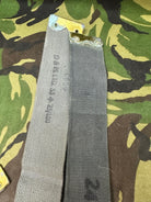 Original British Royal Air Force RAF Blue L Strap Pair - WW2 37 Pattern - The Militaria Shop