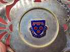 1930's Lymington Silver Plate Coaster / Tea Pot Stand. Crested with town mo - The Militaria Shop