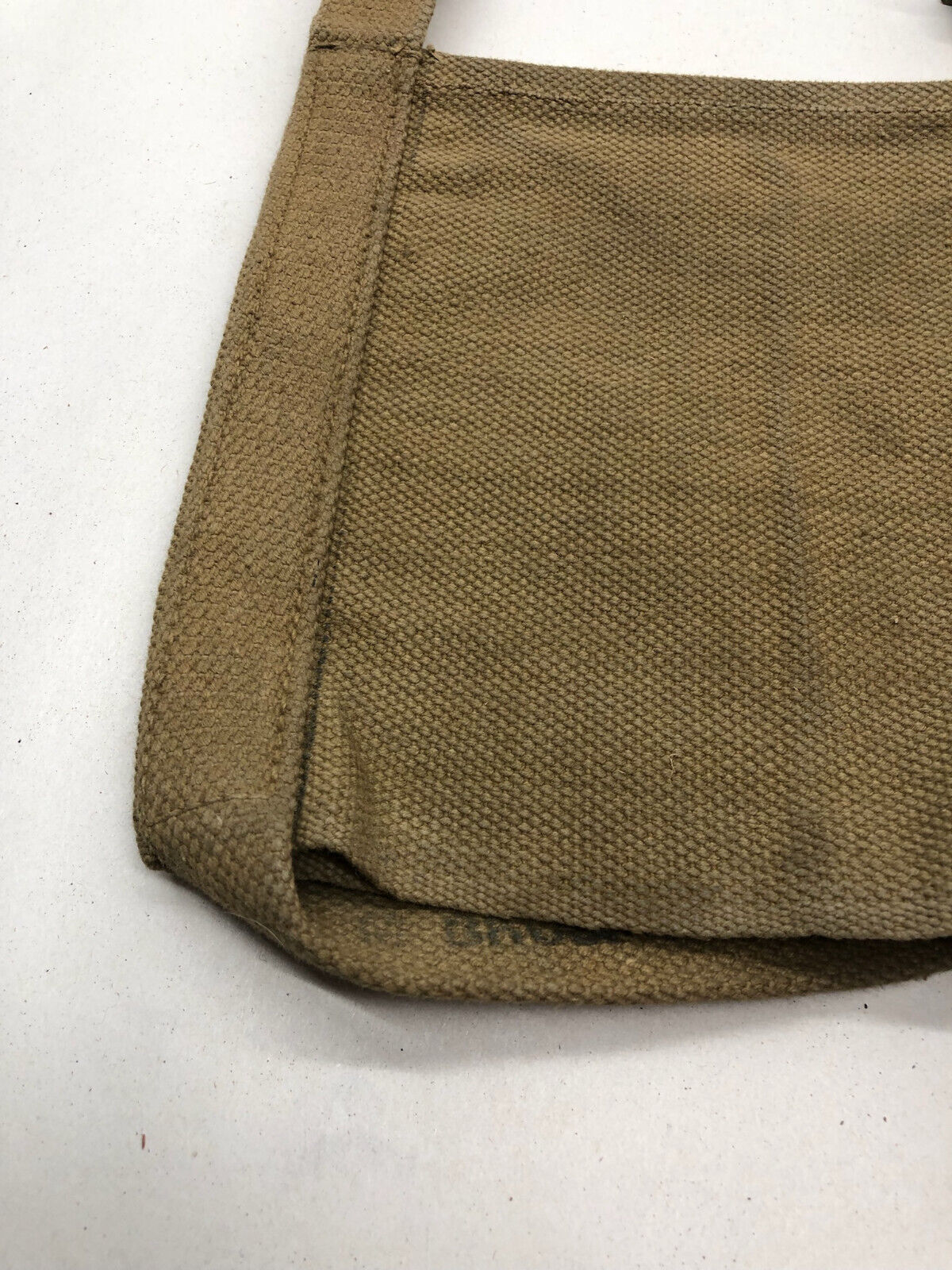 WW2 British Army 37 Pattern Webbing Water Bottle Carrier Harness - 1943 Dated - The Militaria Shop