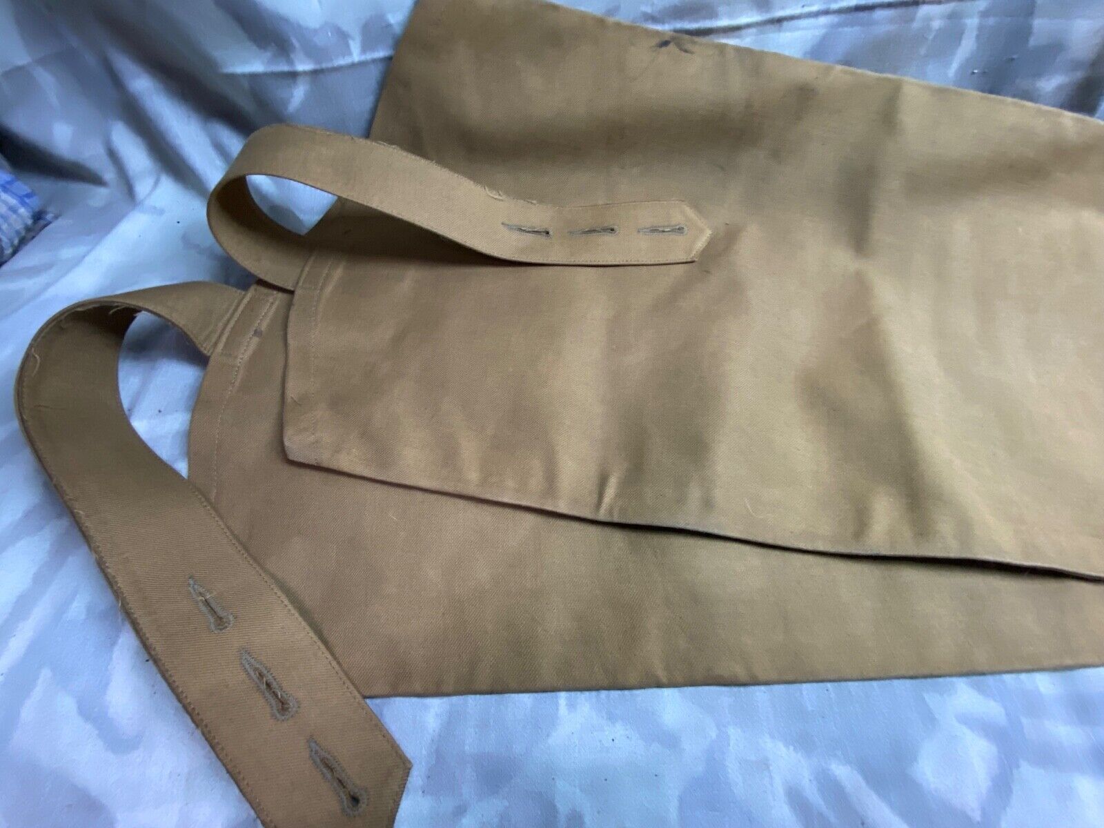 Original WW2 British Army Despatch Rider's Waterproof Leggings - Mint Uniss - The Militaria Shop