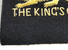 British Army Bullion Embroidered Blazer Badge - The King's Own Regiment - The Militaria Shop