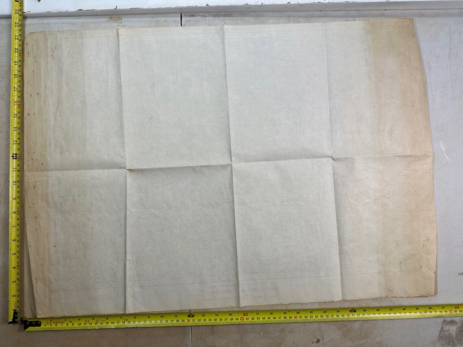 Original WW2 British Army OS Map of England - War Office - Guildford & Horsh - The Militaria Shop