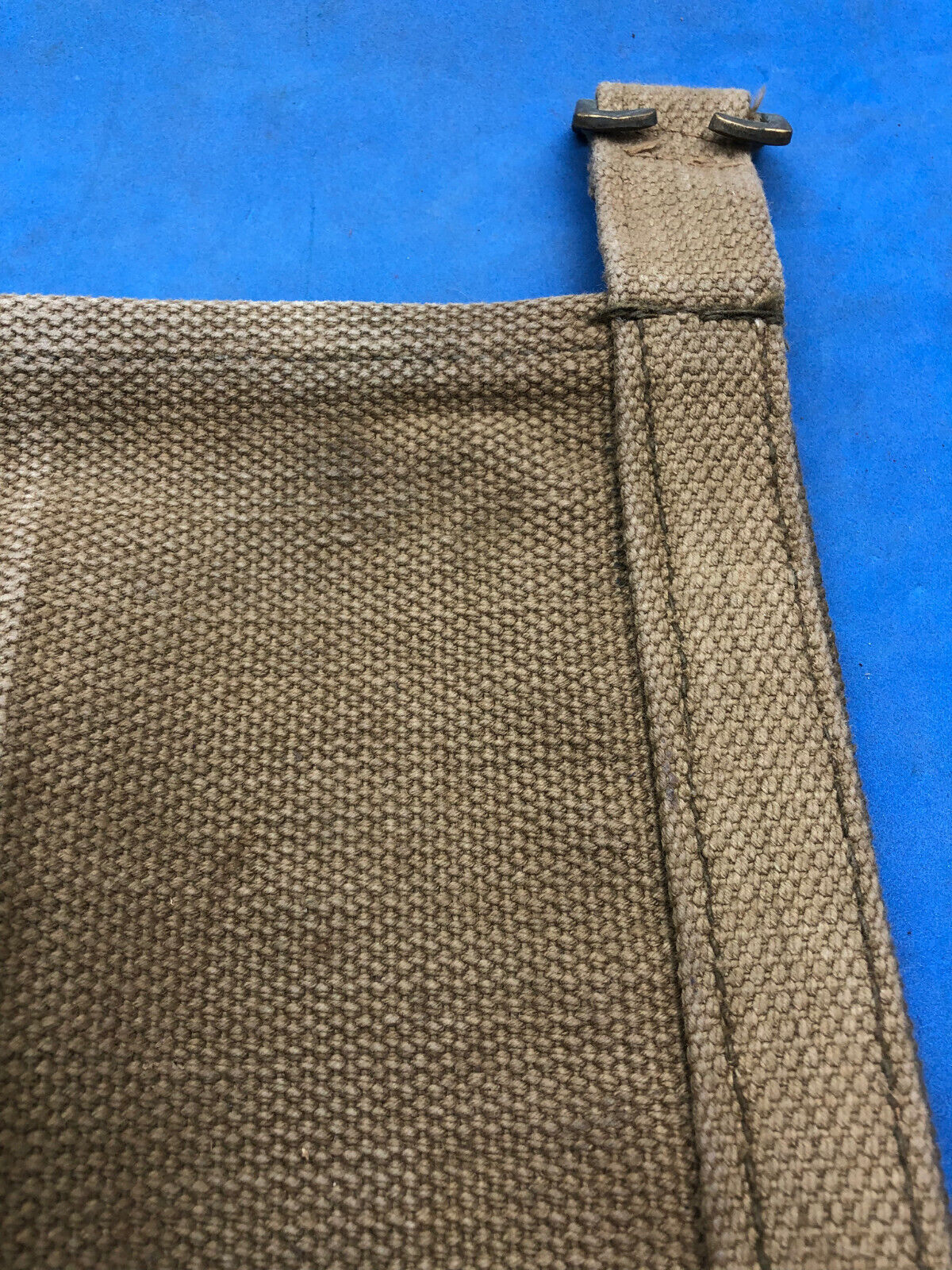 WW2 British Army 37 Pattern Webbing Water Bottle Carrier Harness - 1944 Dated - The Militaria Shop