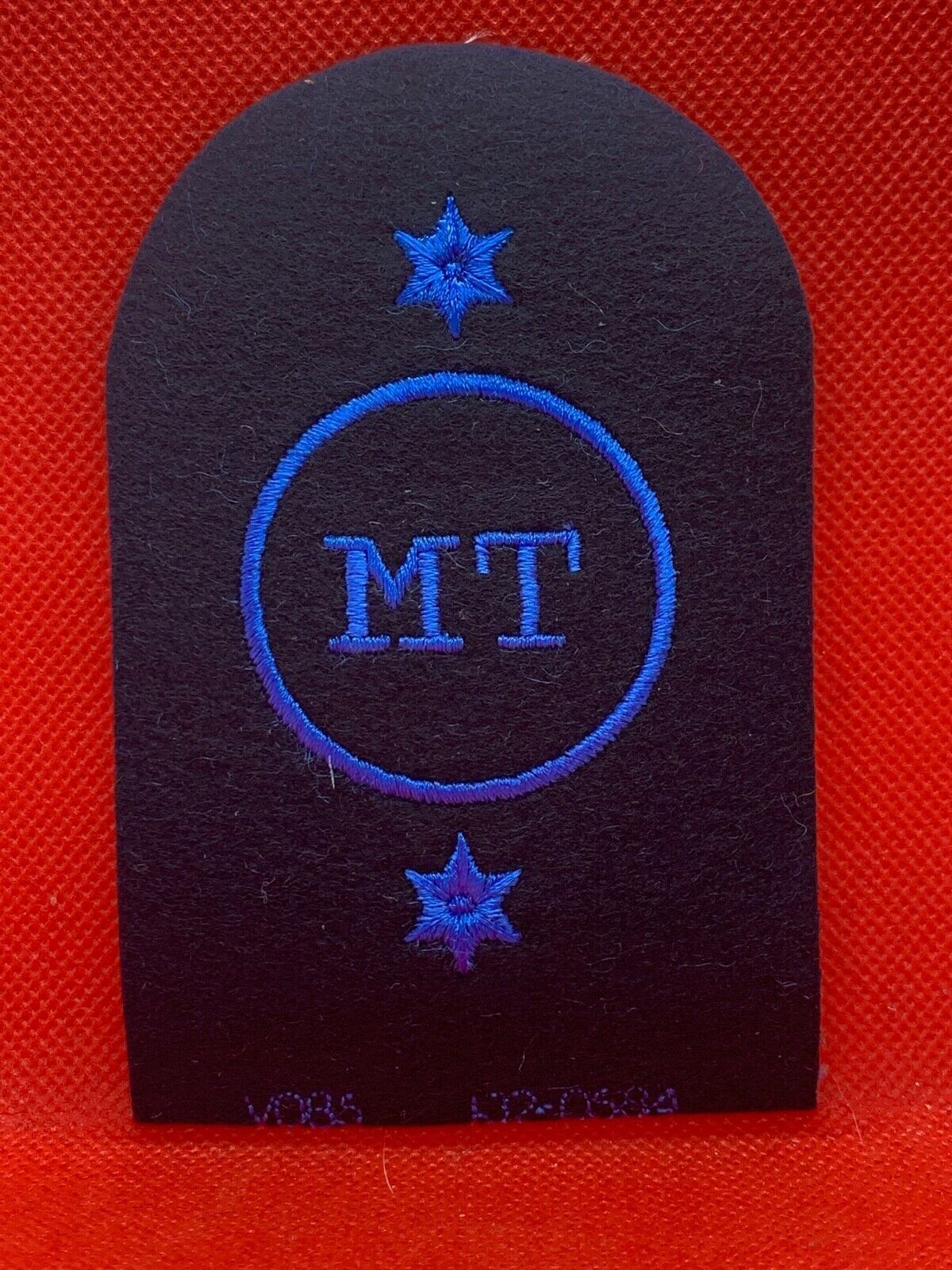 Unissued WOMEN'S ROYAL NAVY WRNs Trade Badge - Motor Transport MT 2 Star - - The Militaria Shop