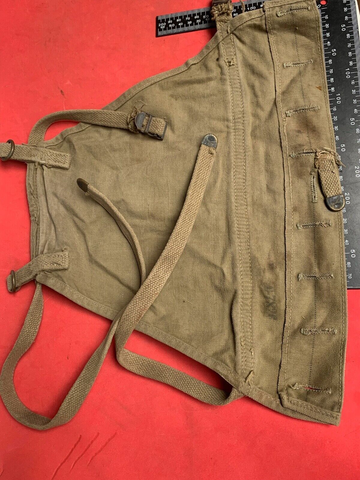 Original WW2 US Army M1928 Haversack Pack Tail - The Militaria Shop