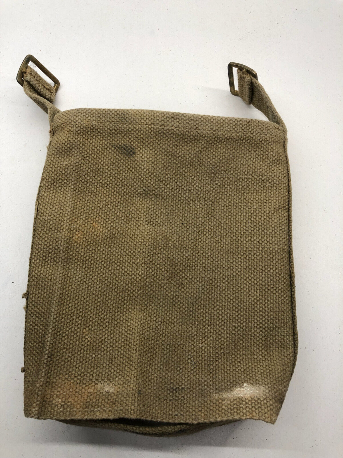 WW2 British Army 37 Pattern Webbing Water Bottle Carrier Harness - 1942 Dated - The Militaria Shop