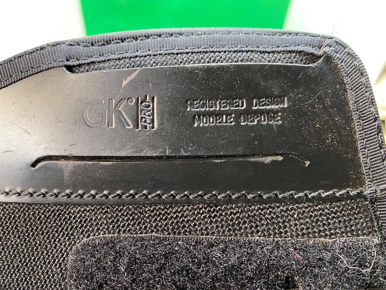 Black Fabric Tactical Belt Mounted GK PRO Pistol Holster - Great for Airsoft - The Militaria Shop