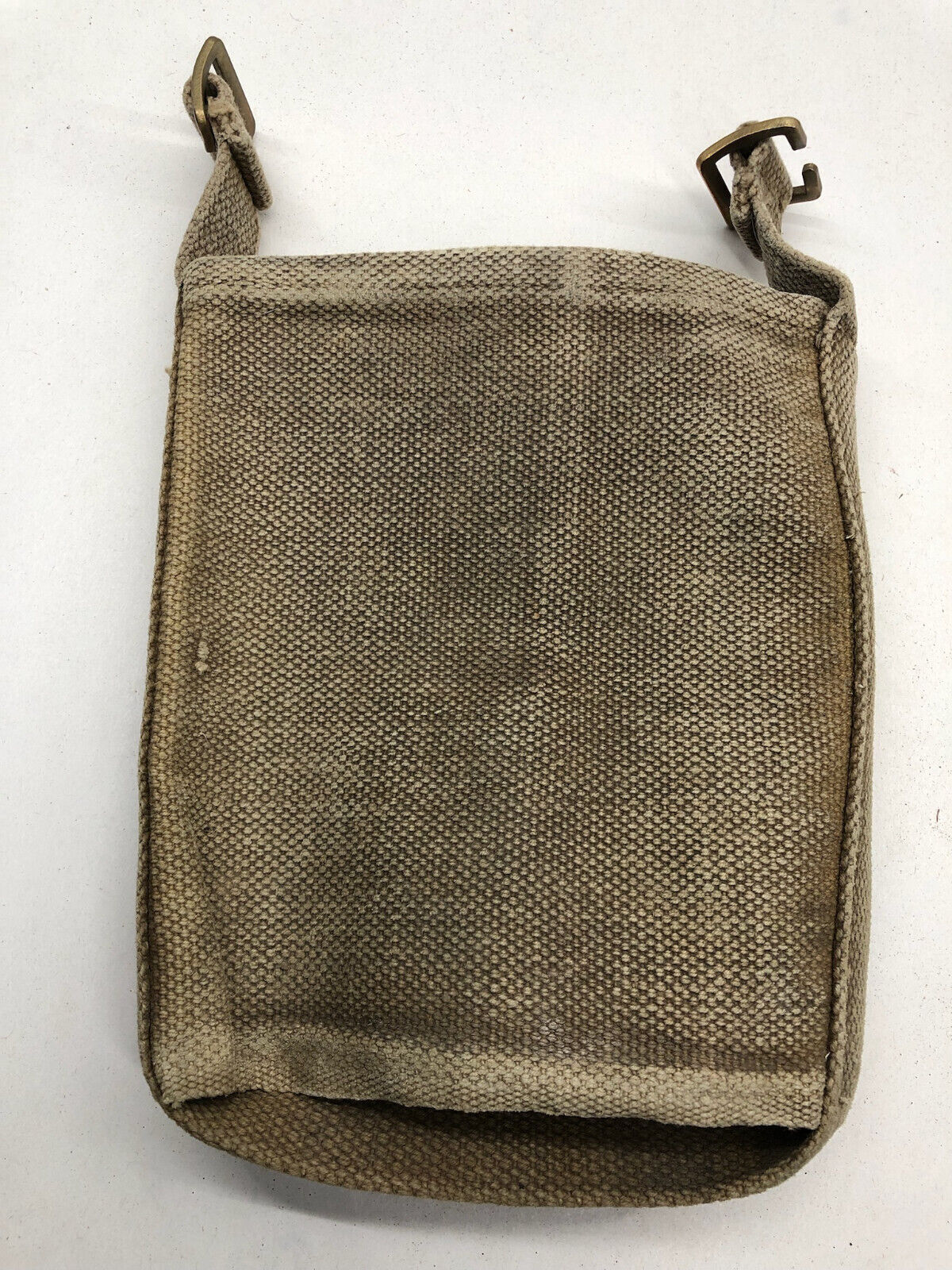 WW2 British Army 37 Pattern Webbing Water Bottle Carrier Harness - 1942 Dated - The Militaria Shop