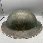 Original WW2 South African Army Mk2 Brodie Helmet - British Style Combat Helmet - The Militaria Shop