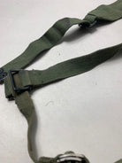 Original WW2 British Army 44 Pattern Shoulder Cross Straps Set - 1945 Dated - The Militaria Shop