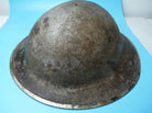 Original WW2 South African Army Mk2 Brodie Helmet - British Style Combat Helmet - The Militaria Shop