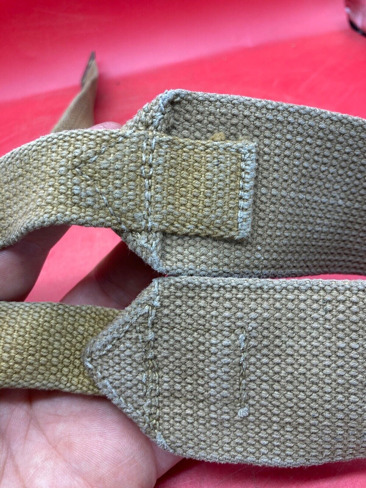 Original WW2 British Army 37 Pattern Shoulder / Cross Strap - 1941 - The Militaria Shop
