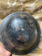 Original WW2 South African Army Mk2 Brodie Helmet - British Style Combat Helmet - The Militaria Shop