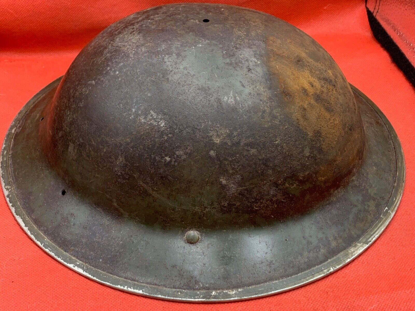 British Army Mk2 Brodie Helmet - Original WW2 - South African Manufactured - The Militaria Shop