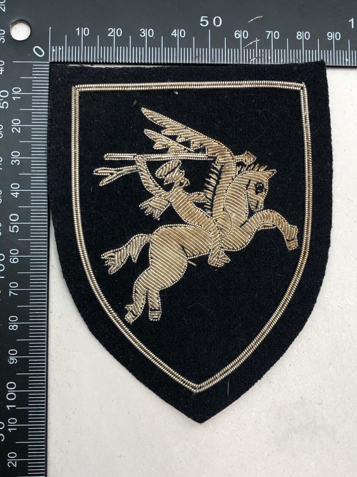 British Army Bullion Embroidered Blazer Badge - 16th Air Assault Brigade - The Militaria Shop