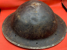 British Army Mk2 Brodie Helmet - Original WW2 - South African Manufactured - The Militaria Shop