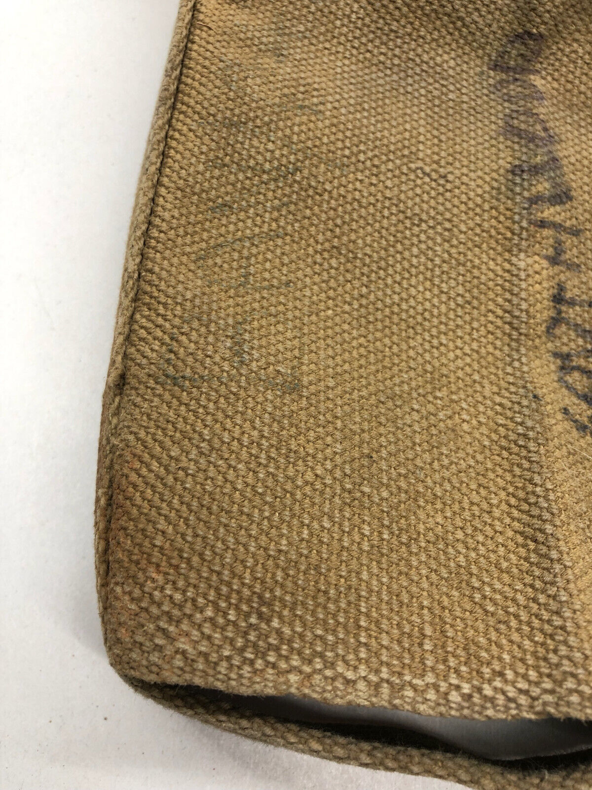 WW2 British Army 37 Pattern Webbing Water Bottle Carrier Harness - 1943 Dated - The Militaria Shop