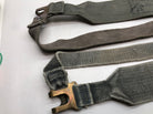 Original WW2 British Royal Air Force Blue 37 Pattern L Strap Set - The Militaria Shop