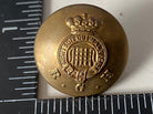 Victorian Crown Royal Garrison Horse RGH tunic button - approximately 22mm. - The Militaria Shop