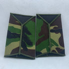Cadet ACF DPM Rank Slides / Epaulette Pair Genuine British Army - NEW - The Militaria Shop