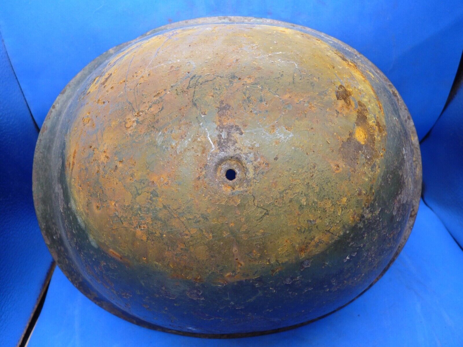 Original WW2 Onwards British Army Mk4 Turtle Helmet - The Militaria Shop