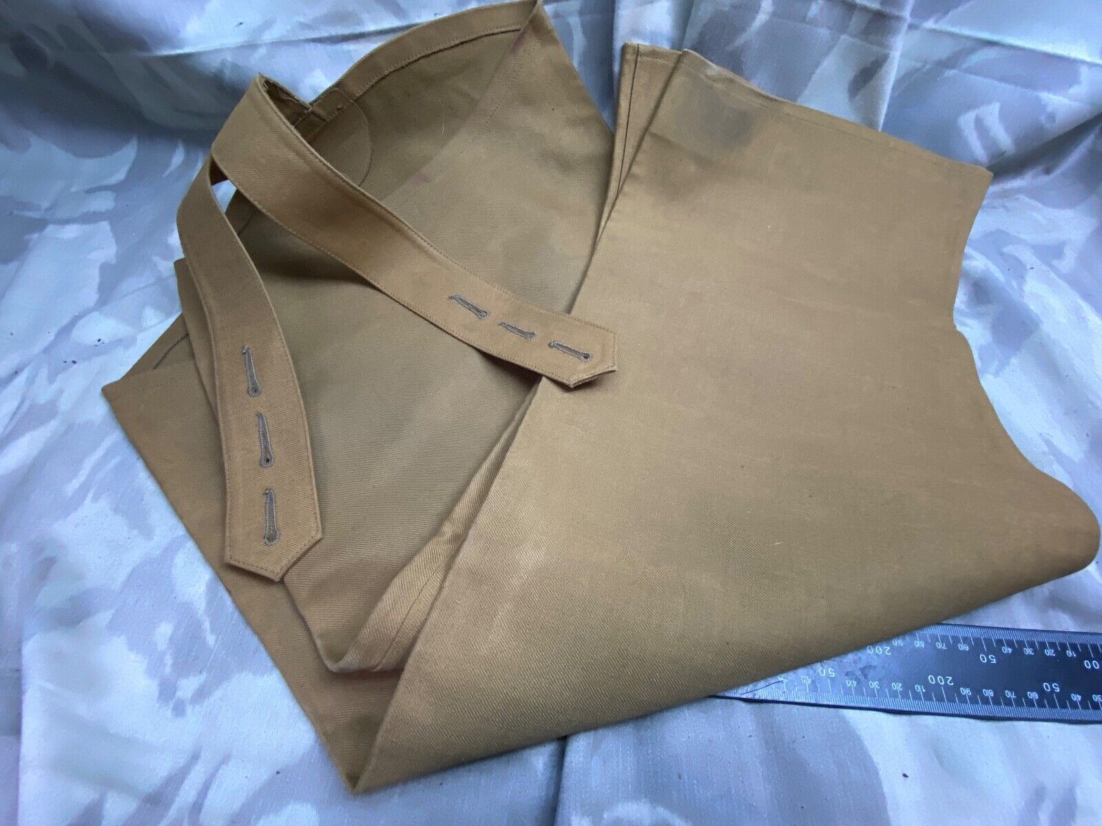 Original WW2 British Army Despatch Rider's Waterproof Leggings - Mint Uniss - The Militaria Shop