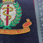 British Army Bullion Embroidered Blazer Badge - RAMC Royal Army Medical Corps - The Militaria Shop