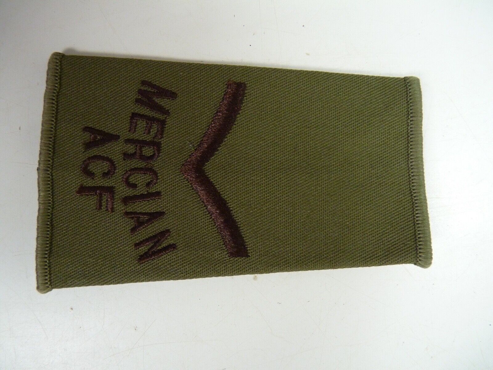 Mercian ACF OD Green Rank Slides / Epaulette Pair Genuine British Army - NEW - The Militaria Shop