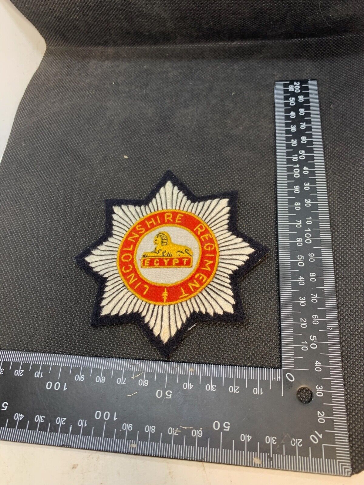 British Army Lincolnshire Regiment Embroidered Blazer Badge - The Militaria Shop