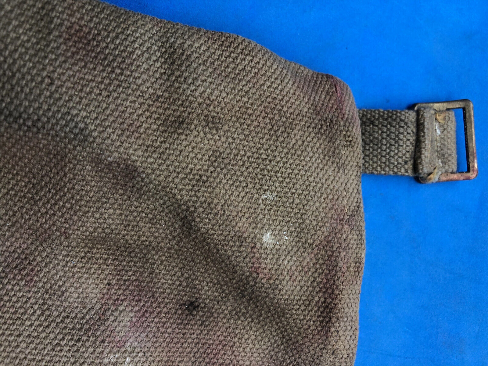 WW2 British Army 37 Pattern Webbing Water Bottle Carrier Harness - 1943 Dated - The Militaria Shop