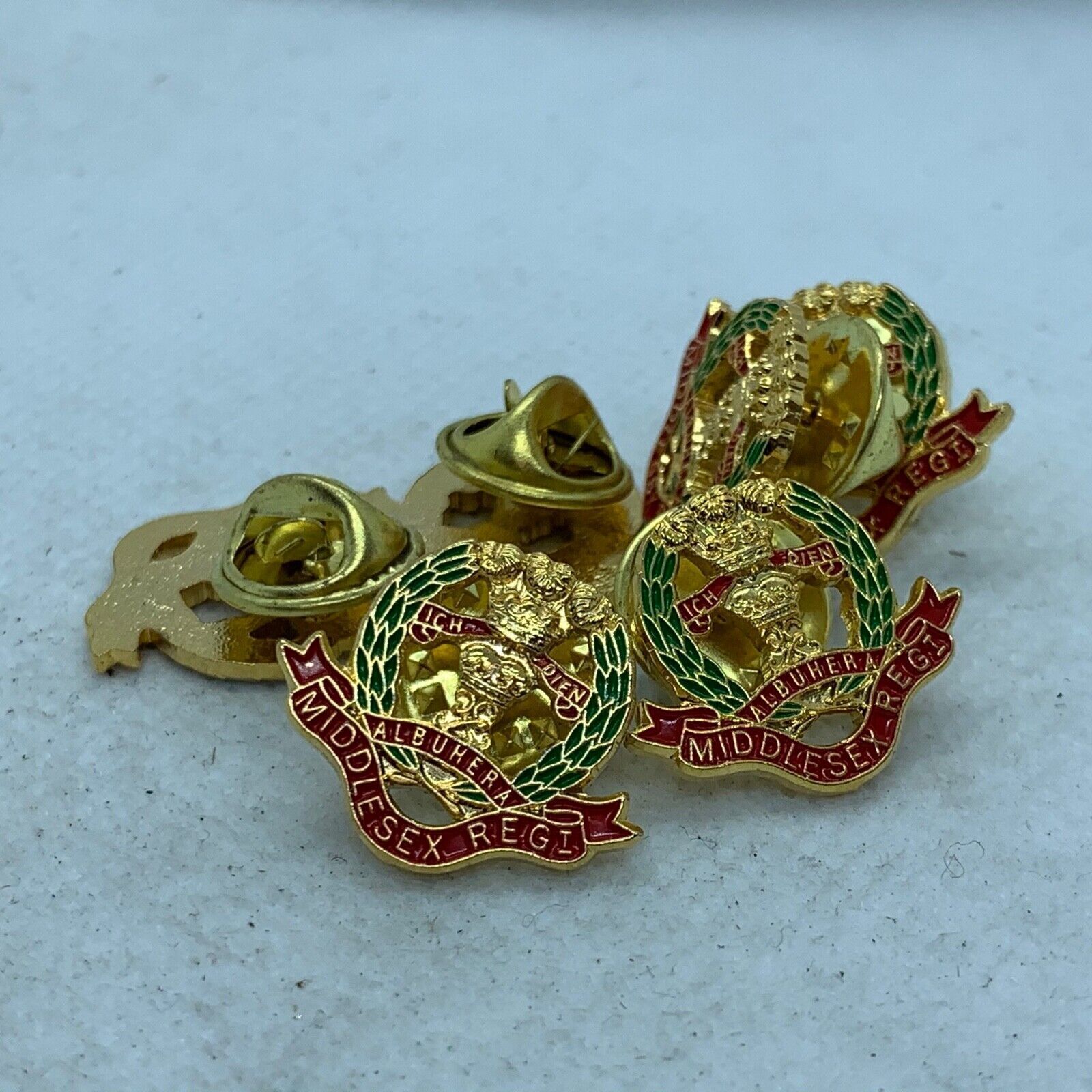 Middlesex Regiment - NEW British Army Military Cap/Tie/Lapel Pin Badge #115 - The Militaria Shop