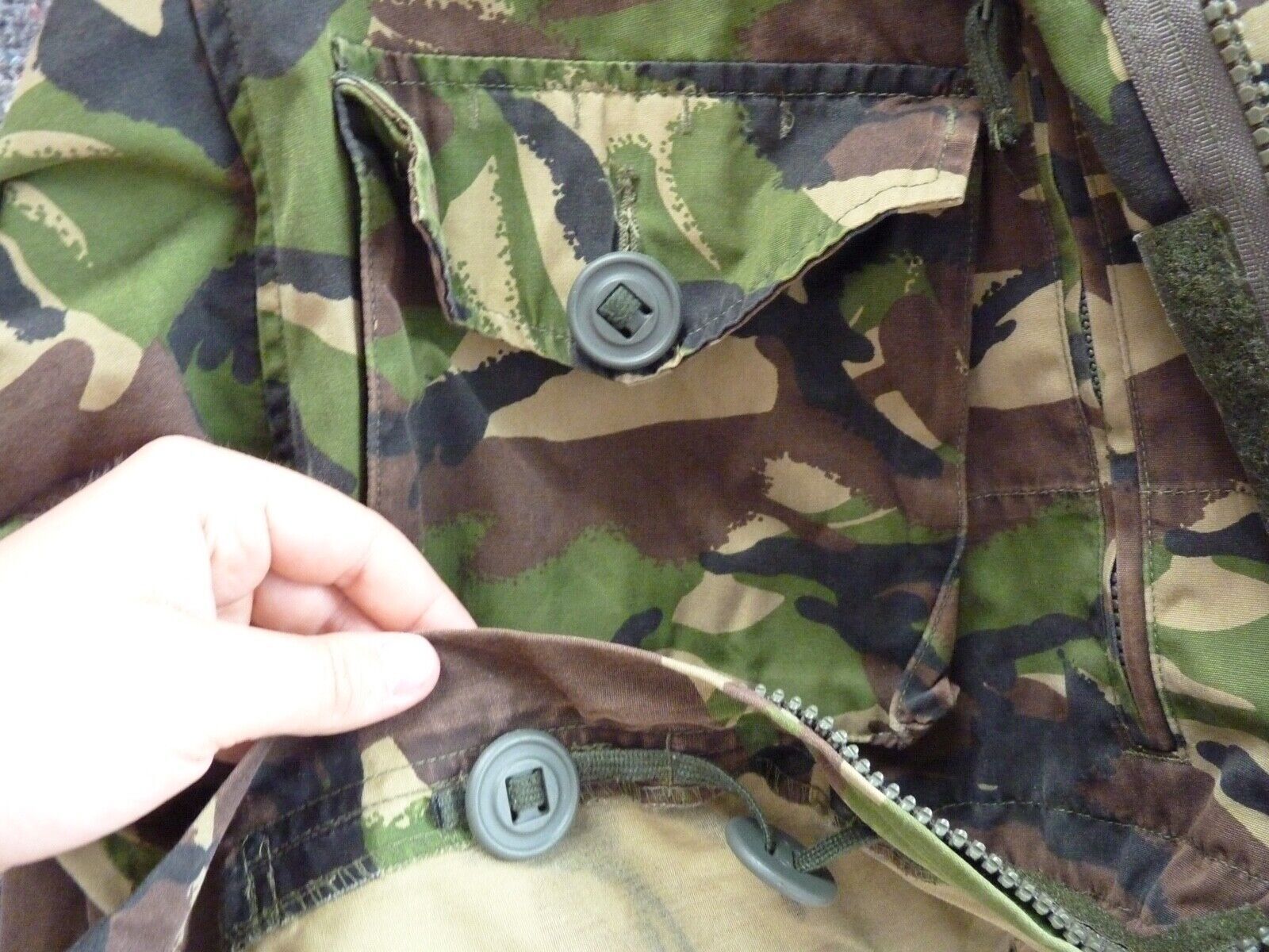 British Army Jungle DMP Jacket - 42" Chest - The Militaria Shop