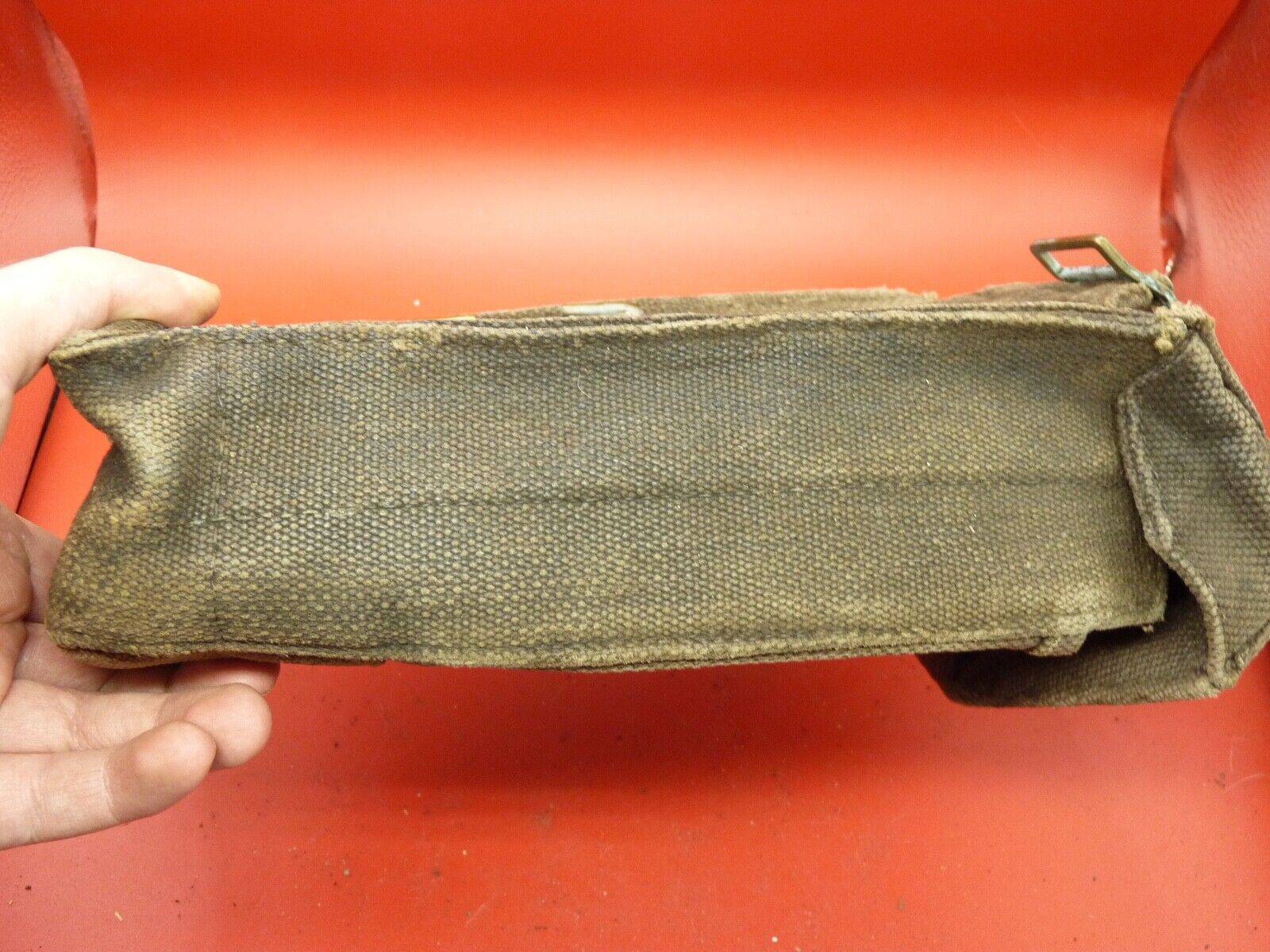 Original WW2 British Army 37 Pattern Bren Pouch - The Militaria Shop