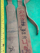 Original WW2 Pattern British Army L Straps Pair - 37 Pattern Webbing Haversack - The Militaria Shop