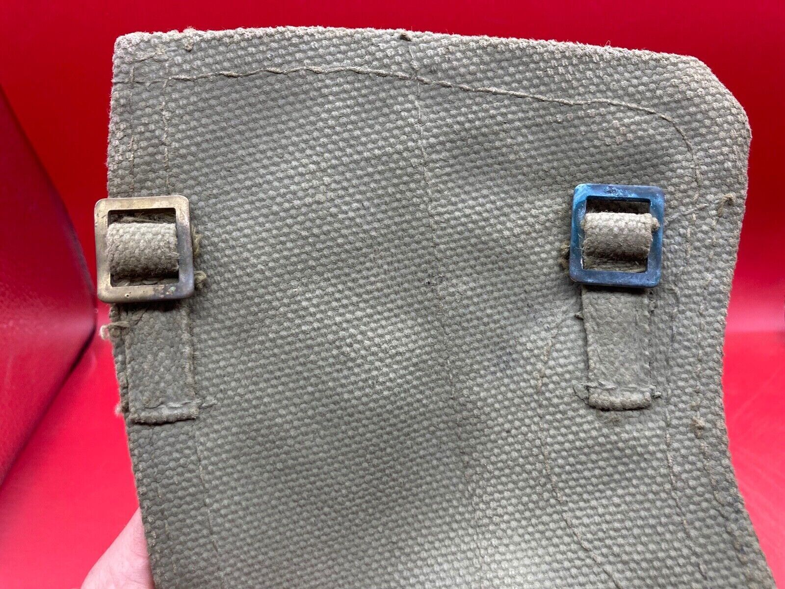 Original British Army Soldiers Gaiter Spat 37 Pattern Webbing (Single) - The Militaria Shop
