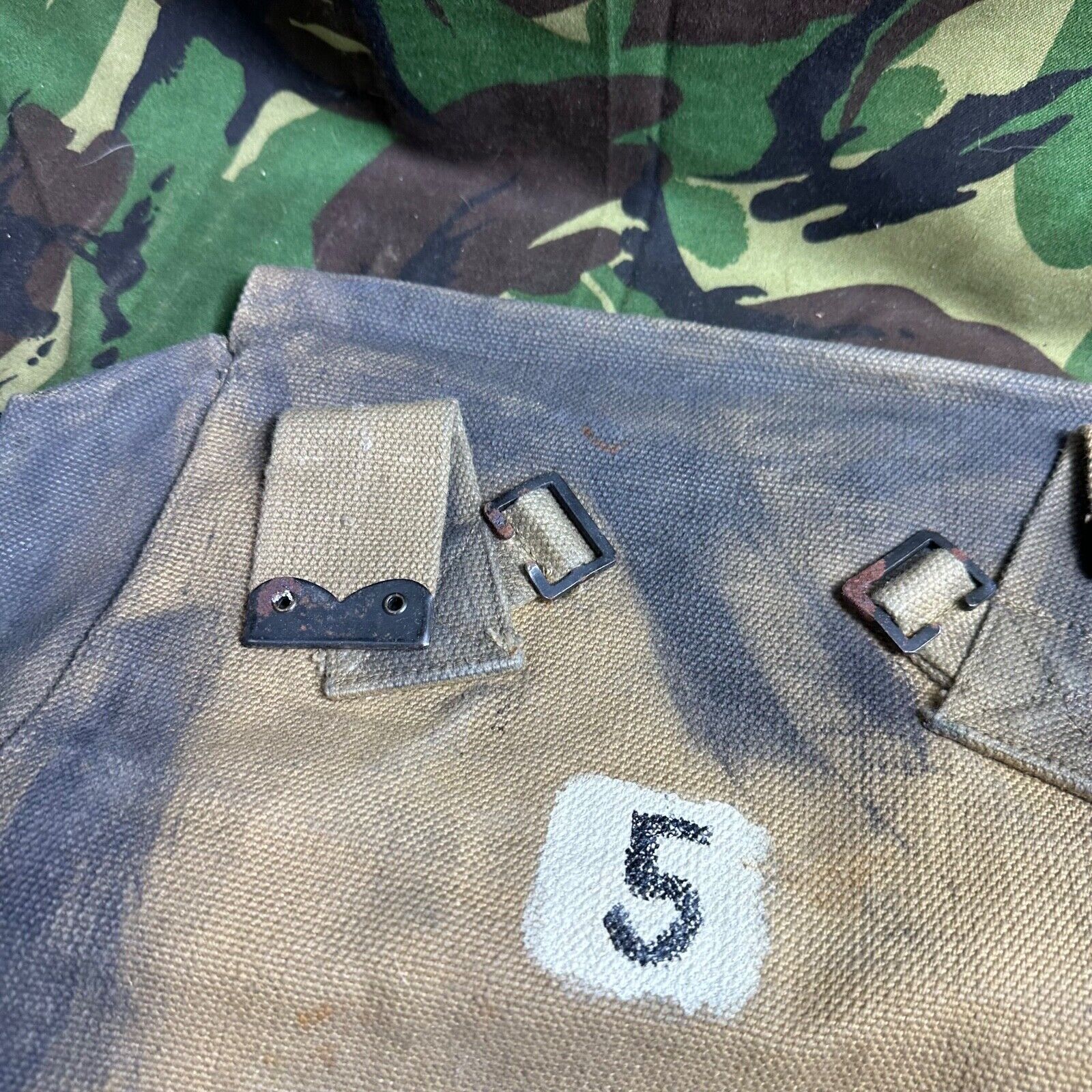 British Army / RAF 37 Pattern Large Pack - WW2 Pattern -Used Condition Original - The Militaria Shop